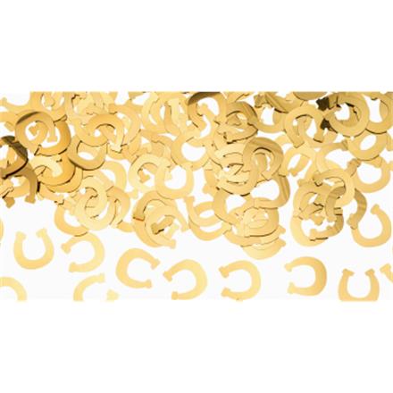 Tischkonfetti Hufeisen GOLD