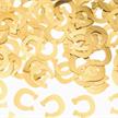 Tischkonfetti Hufeisen GOLD | Bild 1