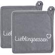 Topflappen Lieblingsessen (2er-Set) | Bild 1