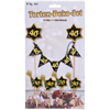 Tortendeko gold 40. Geburtstag