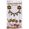Tortendeko gold 50. Geburtstag