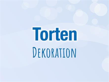 Tortendekoration