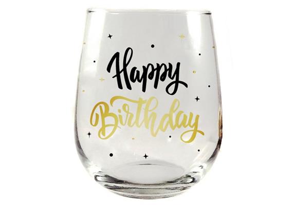 Trinkglas Happy Birthday | Bild 1