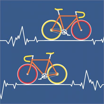Velo Herzschlag Serviette