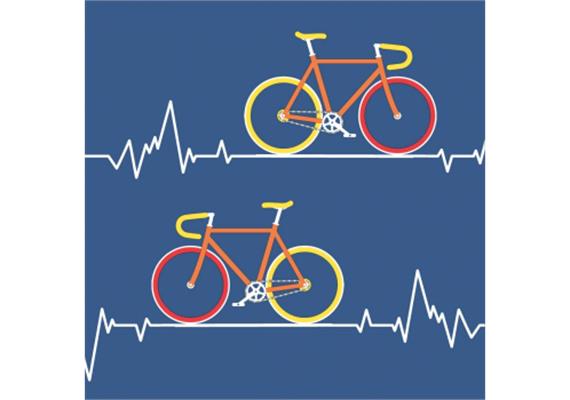 Velo Herzschlag Serviette