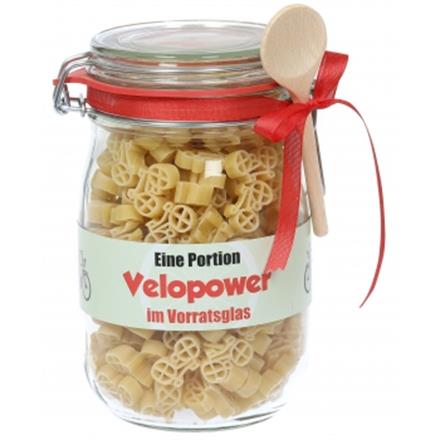 Velopower im Vorratsglas