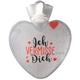 Vermisse dich Bettflasche