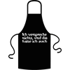 Verspreche nichts Schürze