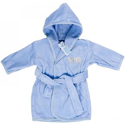 VIB Baby Bademantel blau