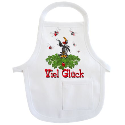 Viel Glück Mini-Schürze