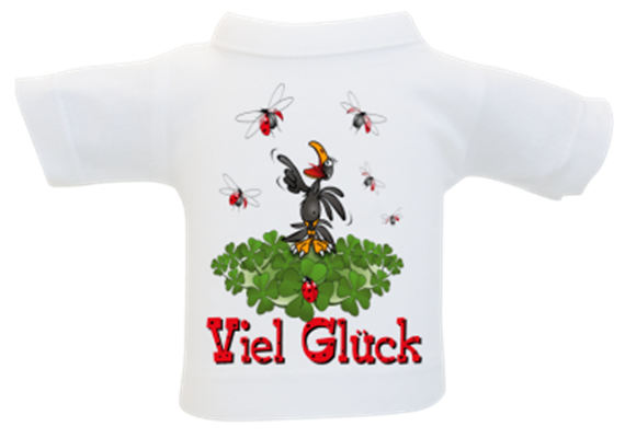 Viel Glück Mini-T-Shirt