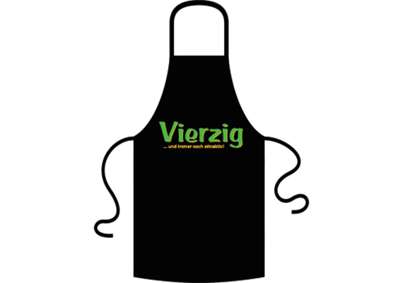 Vierzig Schürze
