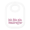 Volltreffer Babylatz - Textilfarbe weiss