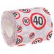 WC-Papier 40. Geburtstag