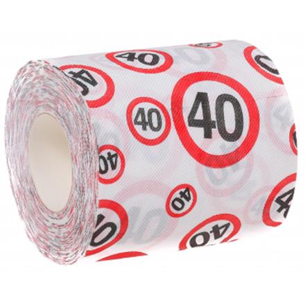 WC-Papier 40. Geburtstag