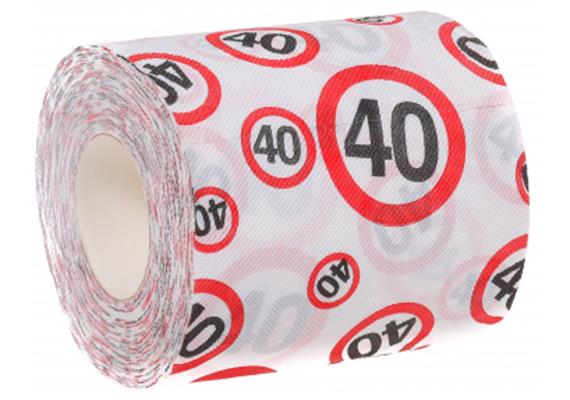 WC-Papier 40. Geburtstag
