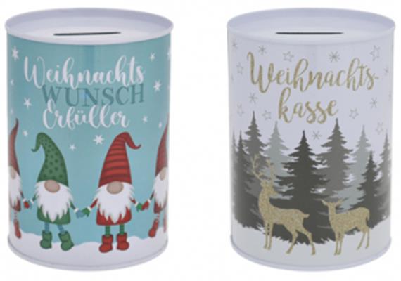 Weihnachten Spardosen (2 sort.)