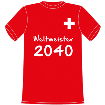 Weltmeister 2040 Kinder T-Shirt