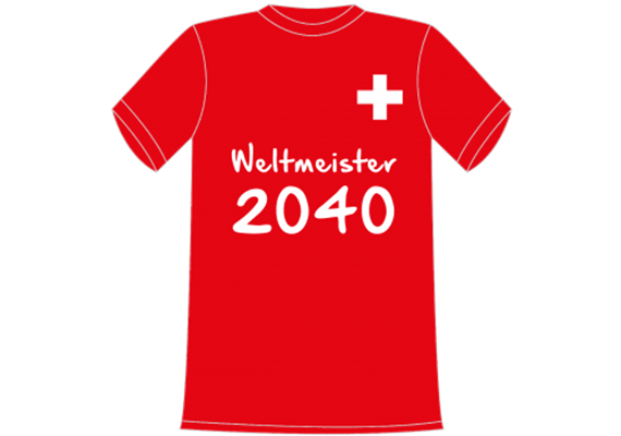 Weltmeister 2040 Kinder T-Shirt