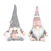 Wichtel rosa/grau (21 cm)
