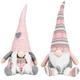 Wichtel rosa/grau (42 cm)