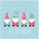 Wichtel Snow Serviette