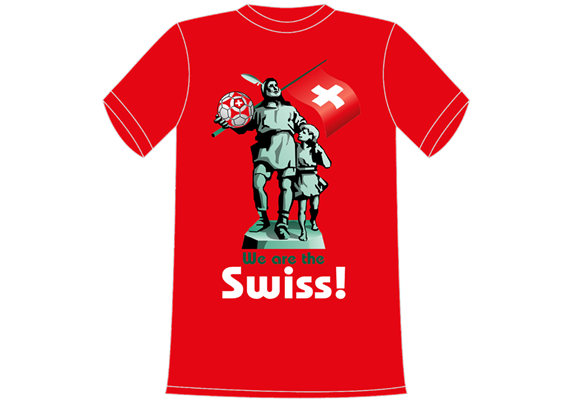 Wilhelm Tell Fussball T-Shirt - L