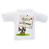 Willkommen Mini-T-Shirt