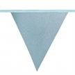 Wimpel Girlande Glitter hellblau | Bild 1