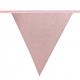Wimpel Girlande Glitter roségold
