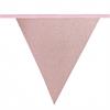Wimpel Girlande Glitter roségold