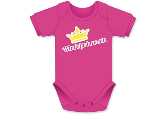 Windelprinzessin Krone Body - Grösse 74/80