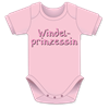 Windelprinzessin rosa Body - Grösse 74/80