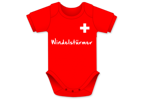 Windelstürmer Body - Grösse 62/68