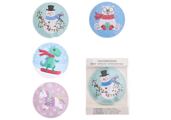 Wintertiere Taschenwärmer (Display)