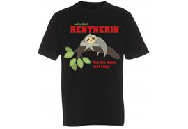 Wohlverdiente Rentnerin T-Shirt - L