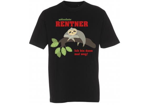 Wohlverdienter Rentner T-Shirt - L