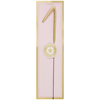 Wunderkerze gold Zahl 1