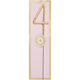 Wunderkerze gold Zahl 4
