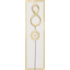 Wunderkerze gold Zahl 8