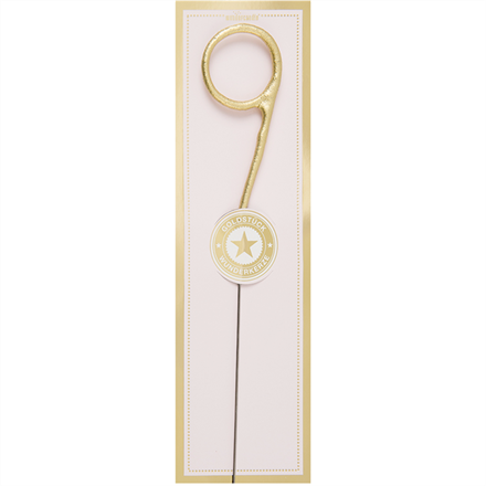 Wunderkerze gold Zahl 9