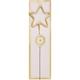 Wunderkerze Stern gold