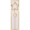 Wunderkerze Stern gold