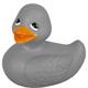 XL Badeente grau