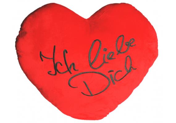 XL Plüschherz Ich liebe Dich (60 cm)
