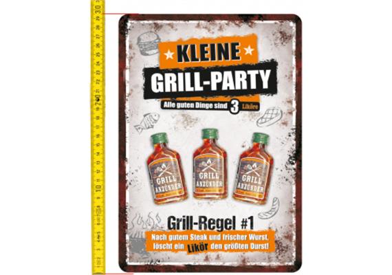 XL Schnapskarte Grillparty