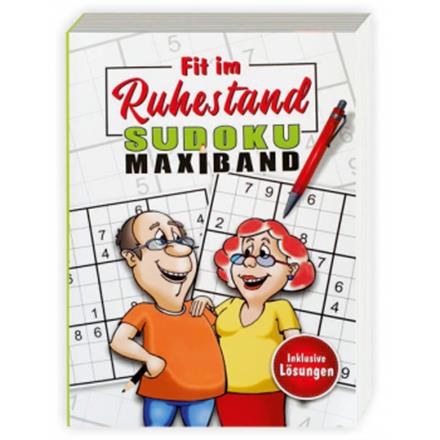 XL Sudoku Rätselblock Ruhestand