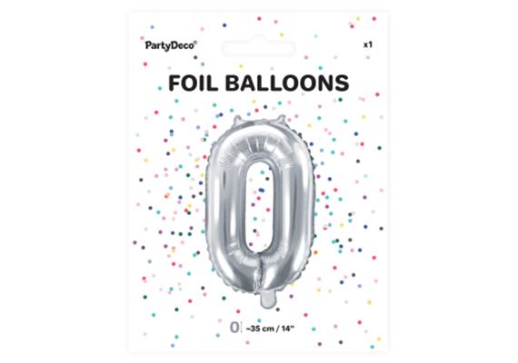 Zahlenballone 0 (36 cm, ohne Stab) | Bild 2