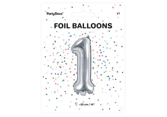 Zahlenballone 1 (36 cm, ohne Stab) | Bild 2