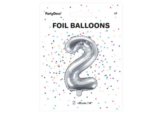 Zahlenballone 2 (36 cm, ohne Stab) | Bild 2